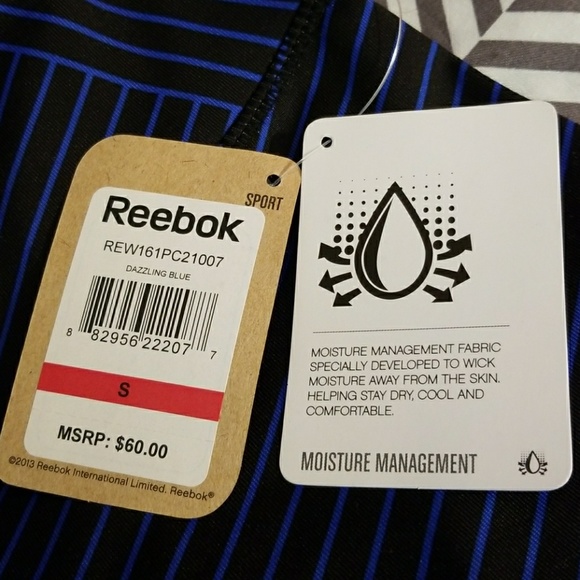 NWT Reebok Exercise Leggings S - Picture 2 of 4